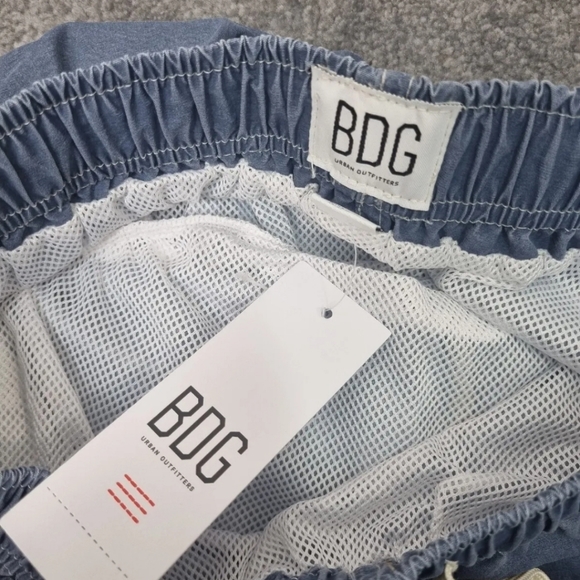 NEW urban Outfitters Navy Casual Shorts Swim Beach Holiday Men - Picture 3 of 3